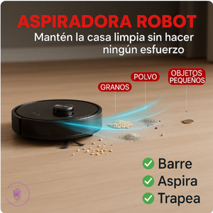 ROBOT ASPIRADORA 3 EN 1